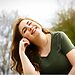 Woman smiling indicates finding contentment