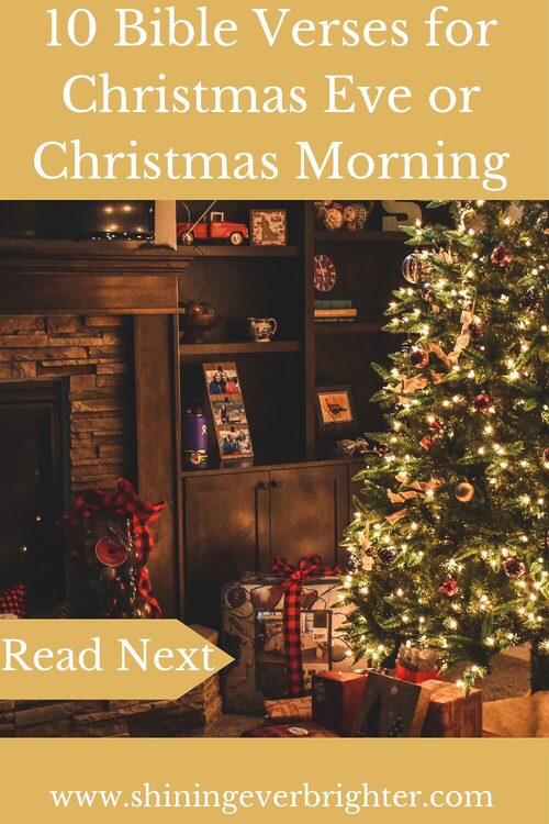 10 Bible Verses for Christmas Eve or Morning blogpost image