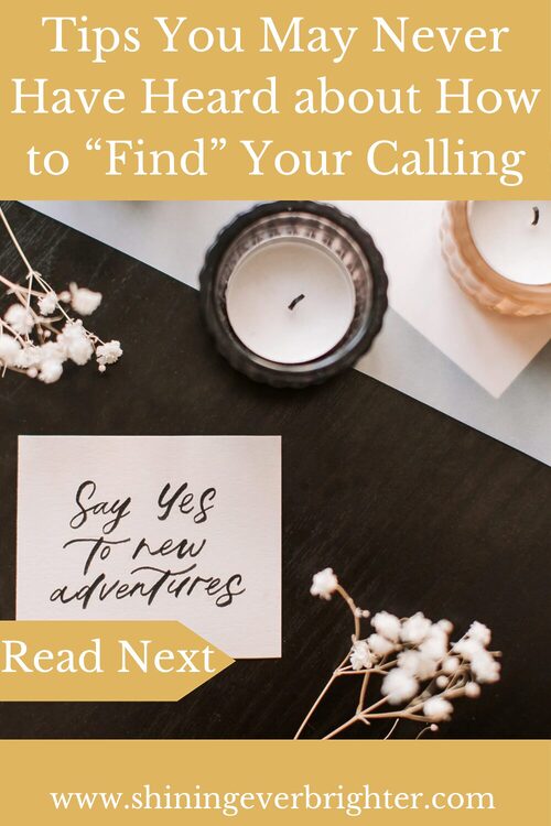 Tips to Find your Calling blogpost image