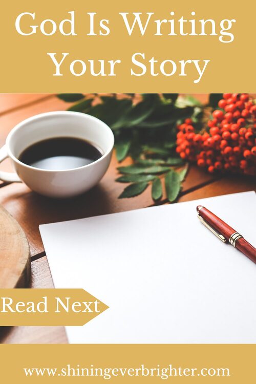 God is Writing your Story blogpost image