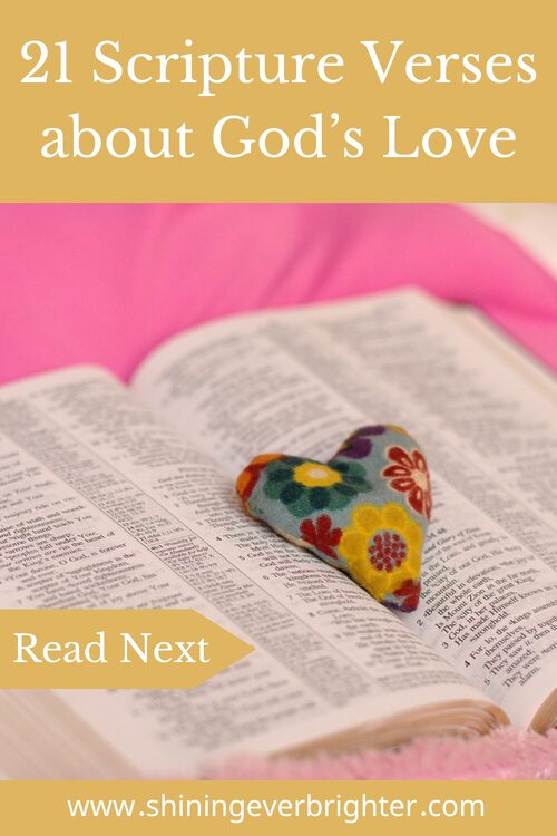 Scripture Verses about God’s Love Read Next Pin