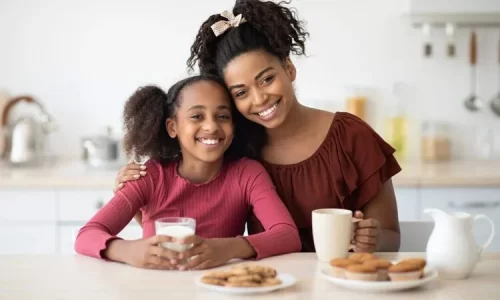 Picture of mom and daughter represent a mother’s love and Mother’s Day 2025